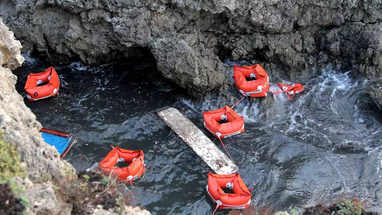 Two dead, dozens missing after shipwrecks off Italy's Lampedusa