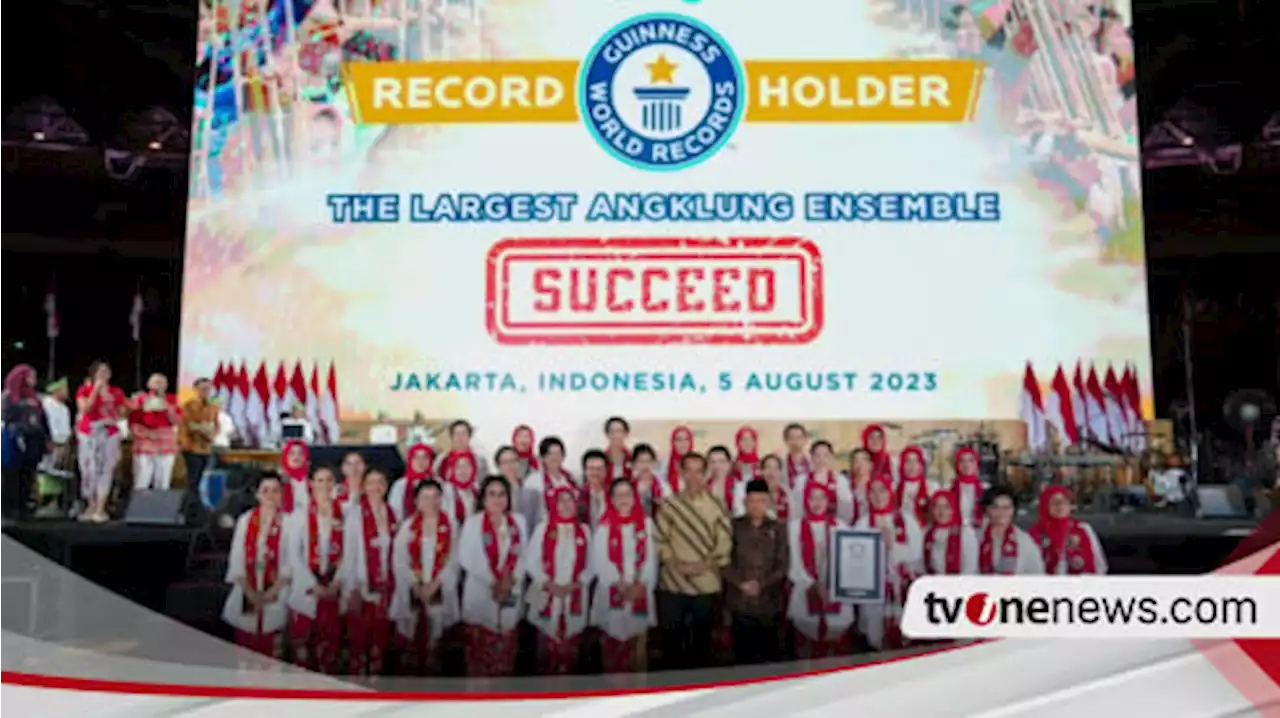 Semangat Kolaborasi Wujudkan Pemecahan Guinness World Records Pergelaran Angklung Terbesar di Dunia