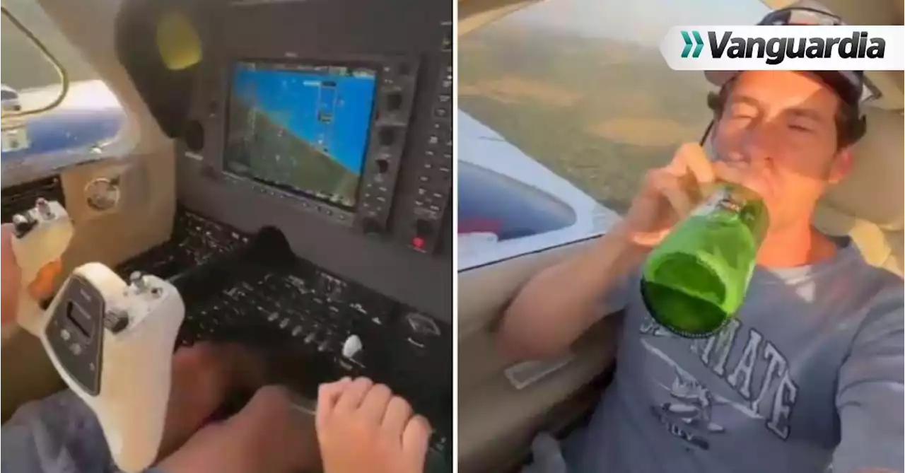 Padre murió junto a su hijo tras dejarlo pilotar un avión