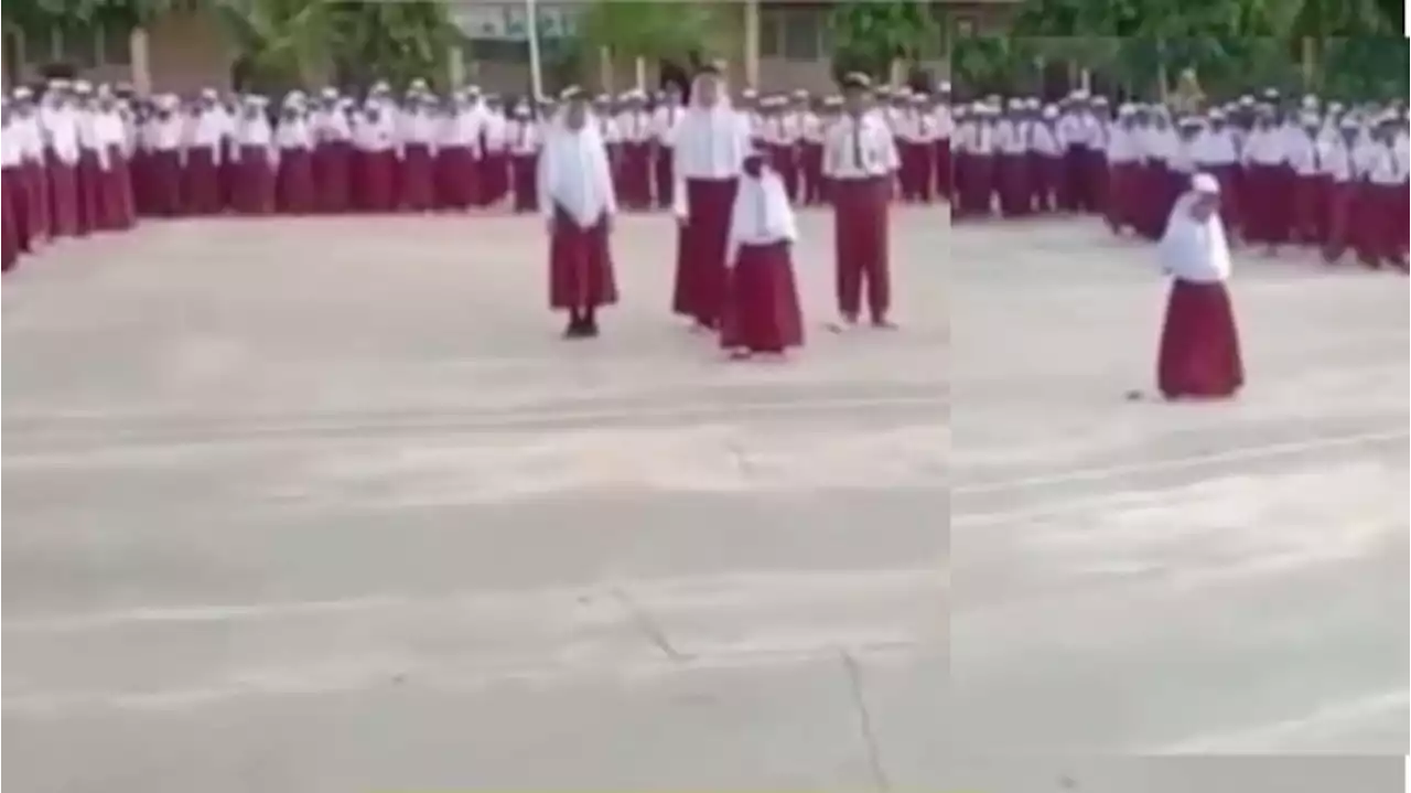 Viral Anak Kelas 1 SD Jadi Pemimpin Upacara