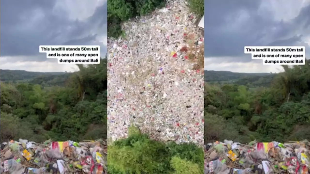 Viral Gunung Sampah Setinggi 50 M di Bali Jadi Sorotan Bule, Kok Bisa?