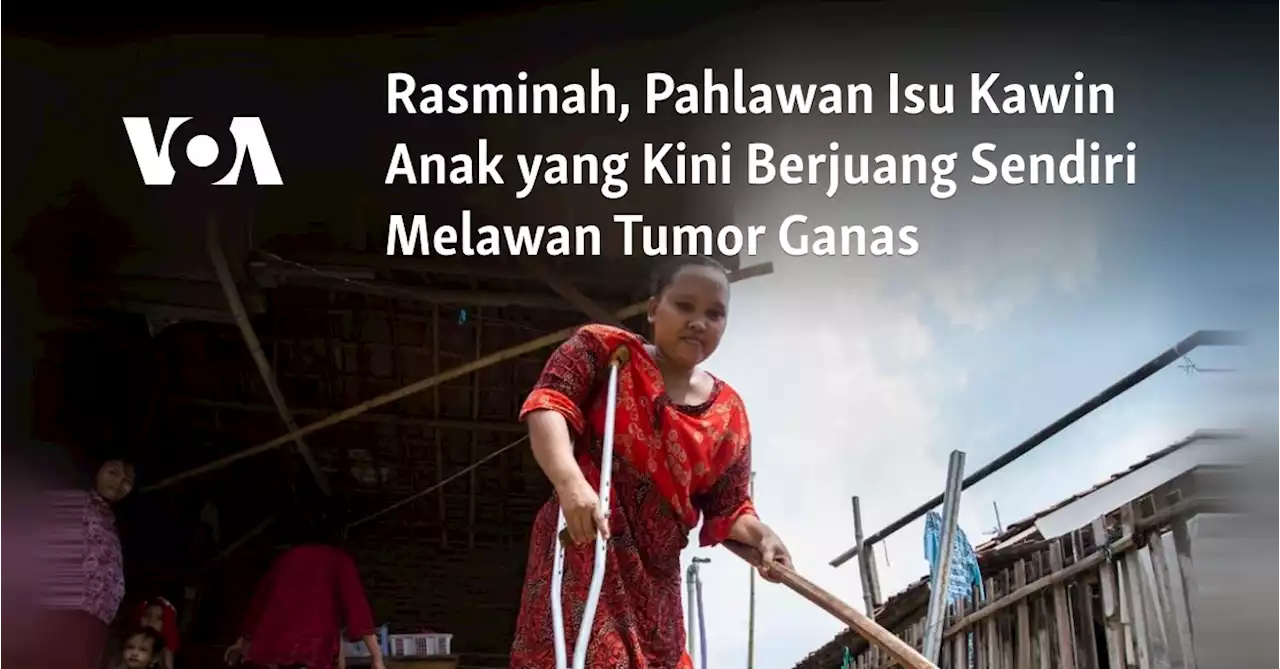 Rasminah, Pahlawan Isu Kawin Anak yang Kini Berjuang Sendiri Melawan Tumor Ganas