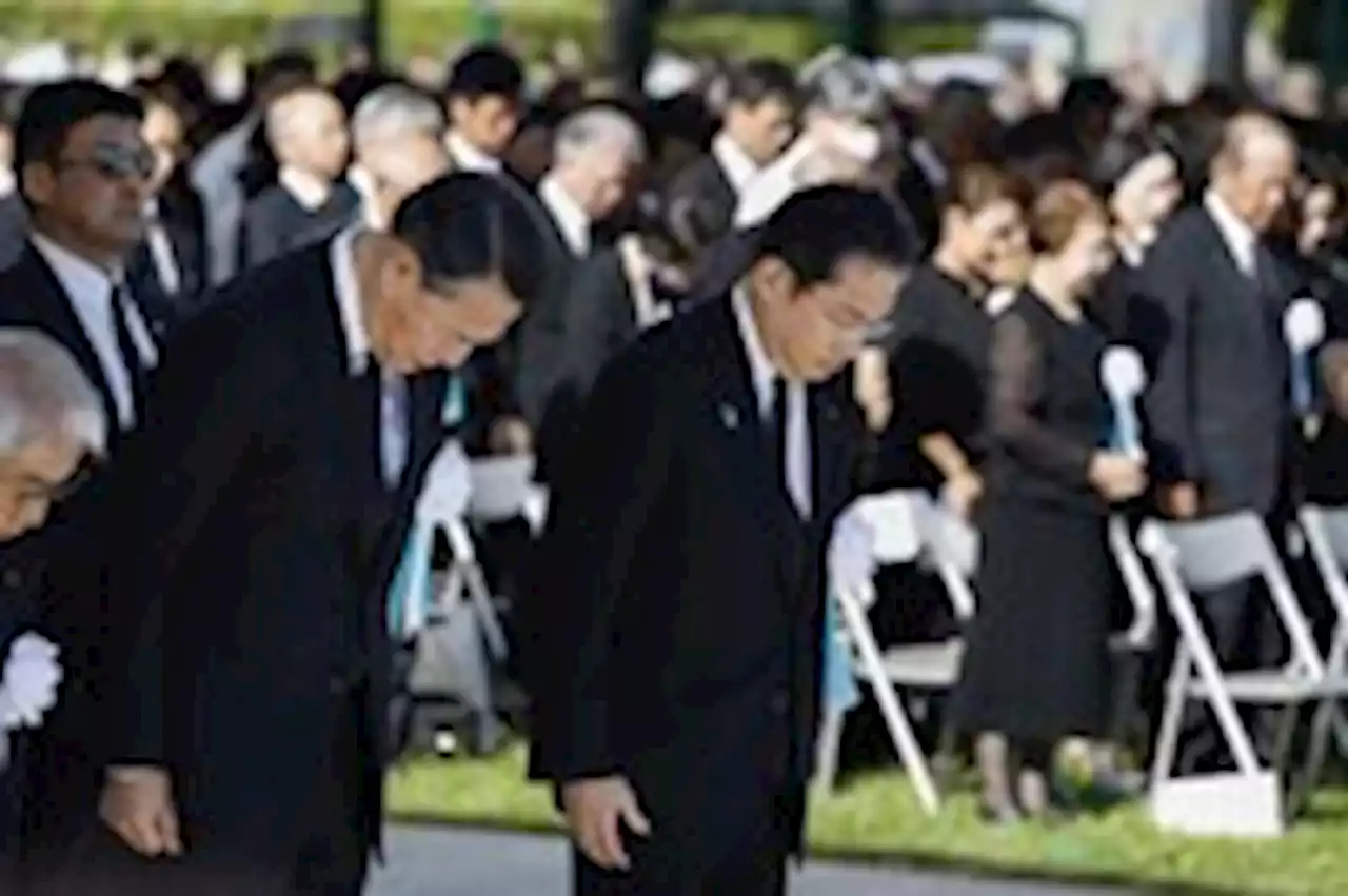 Japan, on Hiroshima bombing anniversary, decries Russia’s ‘nuclear threat’