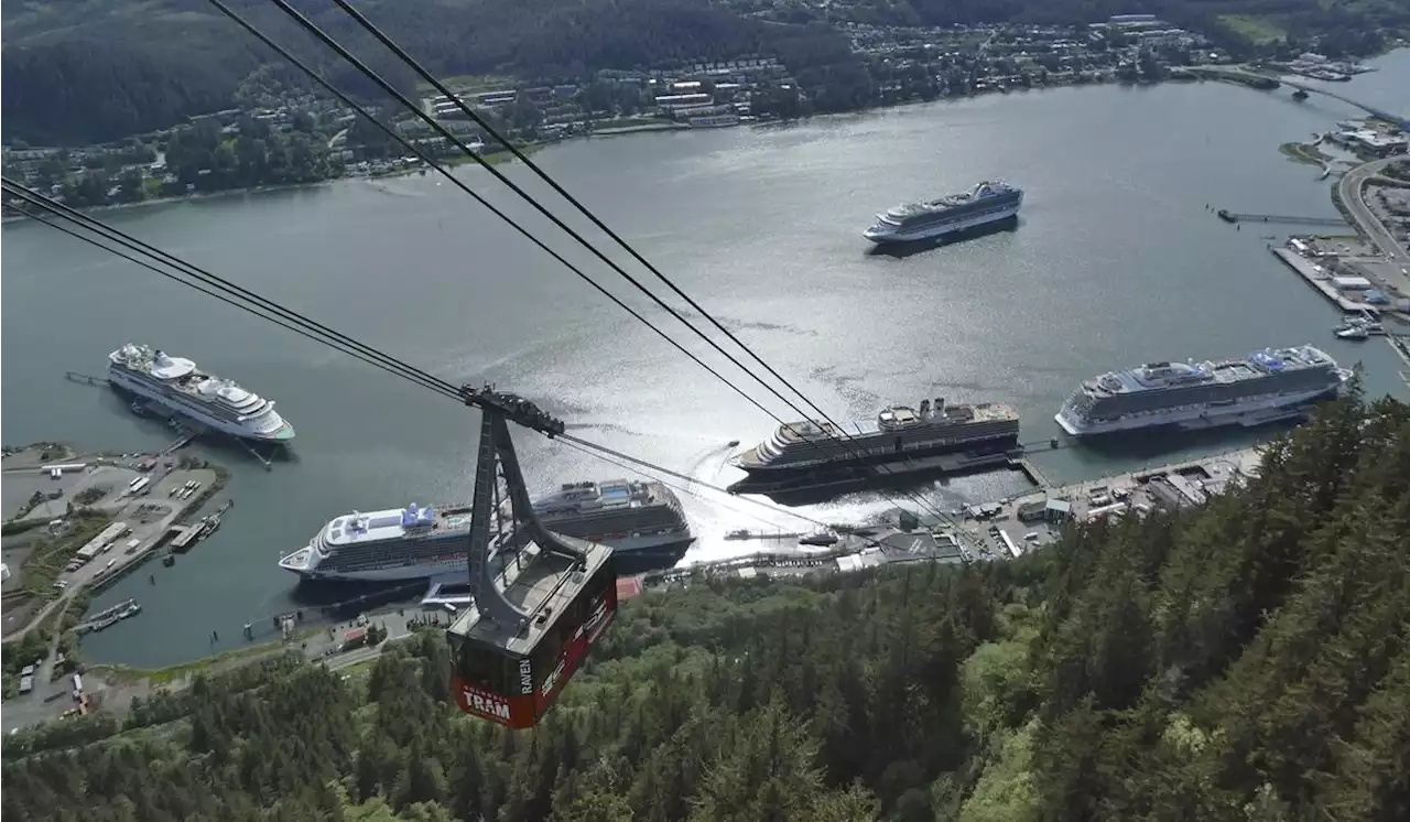 Crammed with tourists, Alaska’s capital wonders what will happen as its magnificent glacier recedes