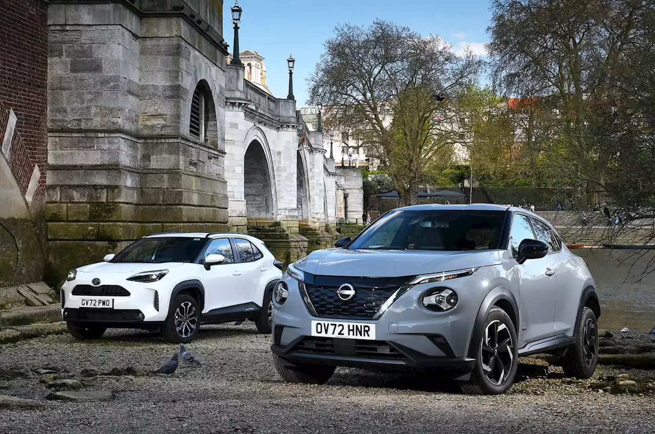 New Nissan Juke hybrid vs Toyota Yaris Cross