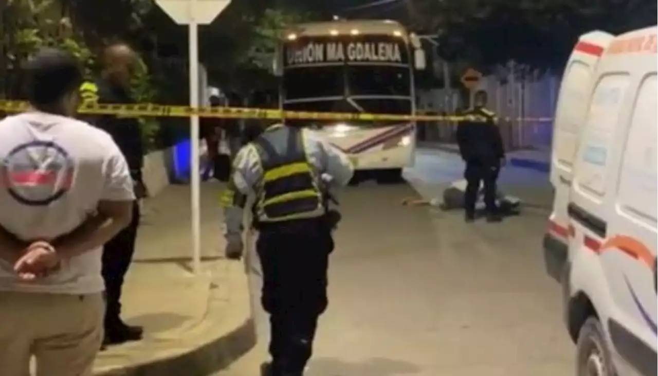 Mujer murió al ser arrollada en Santa Marta por el bus del Unión Magdalena