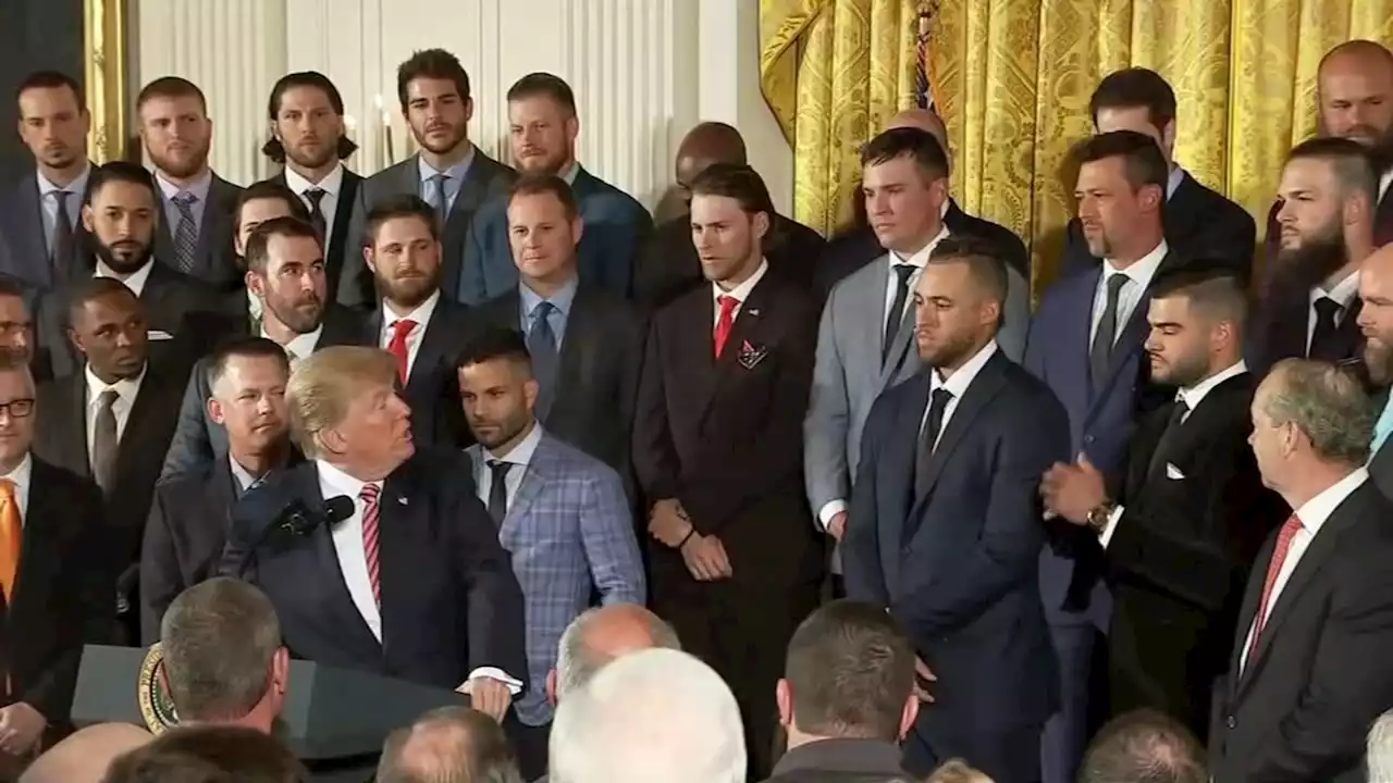 Houston Astros to visit White House and President Biden today to celebrate World Series win