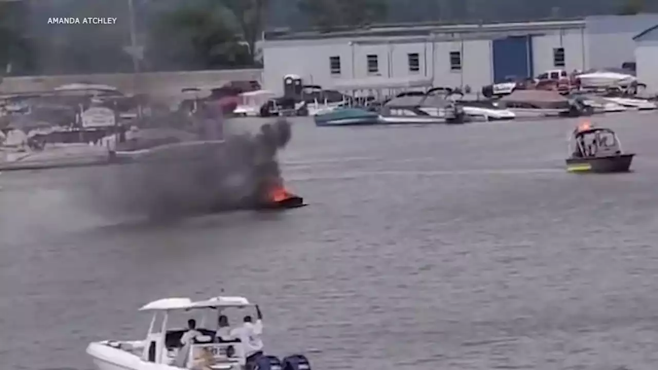 Child seriously injured, 3 others hurt in boat fire on Pistakee Lake: Fox Lake officials