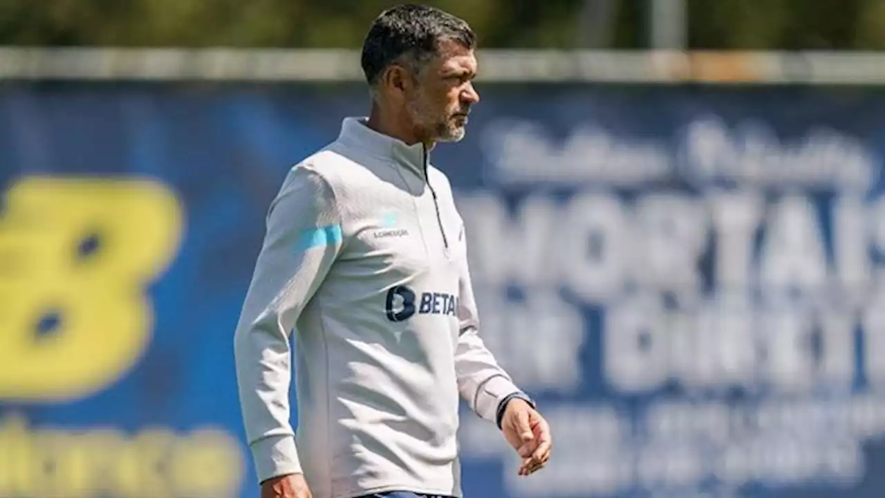 Sérgio Conceição vai estar no banco na Supertaça frente ao Benfica (FC Porto)