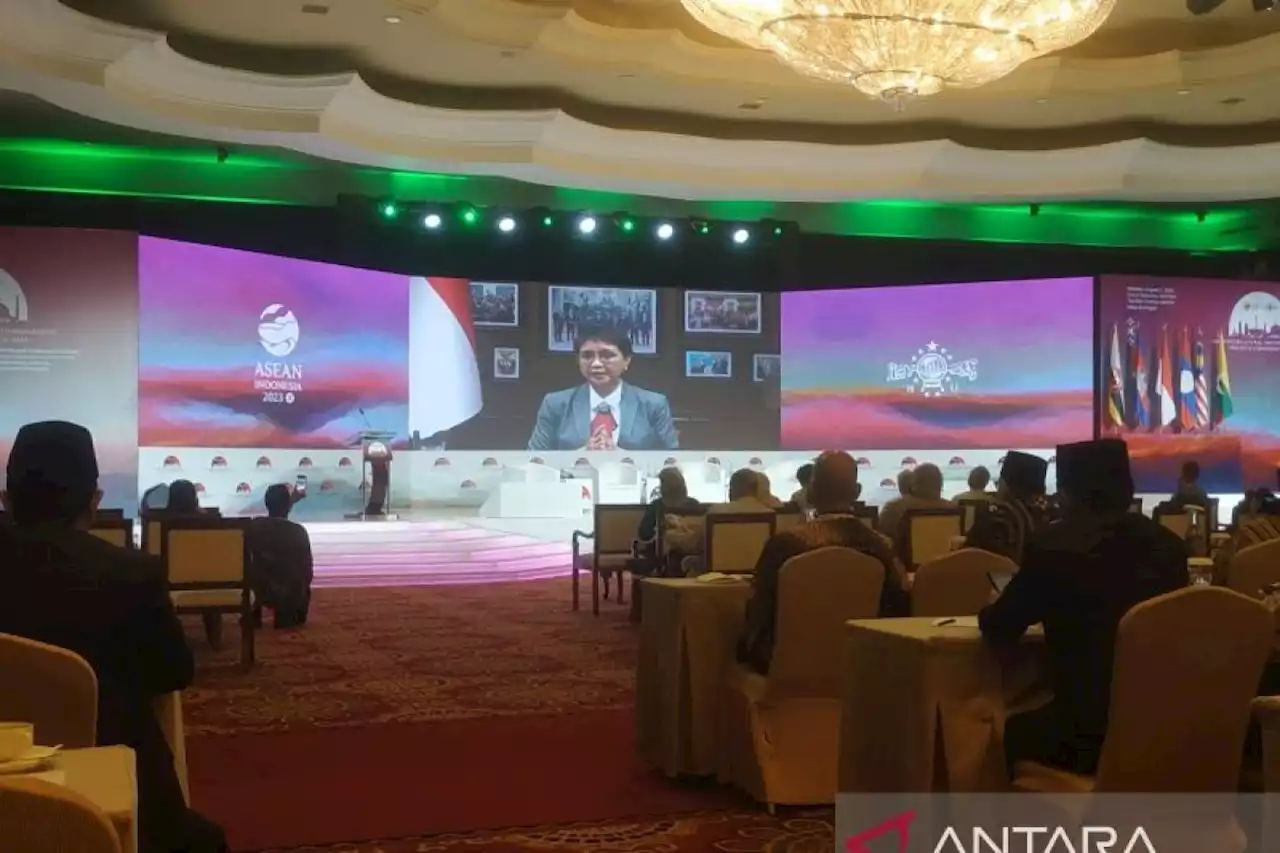 Menlu Retno: salah satu tujuan ASEAN pastikan rakyat hidup damai