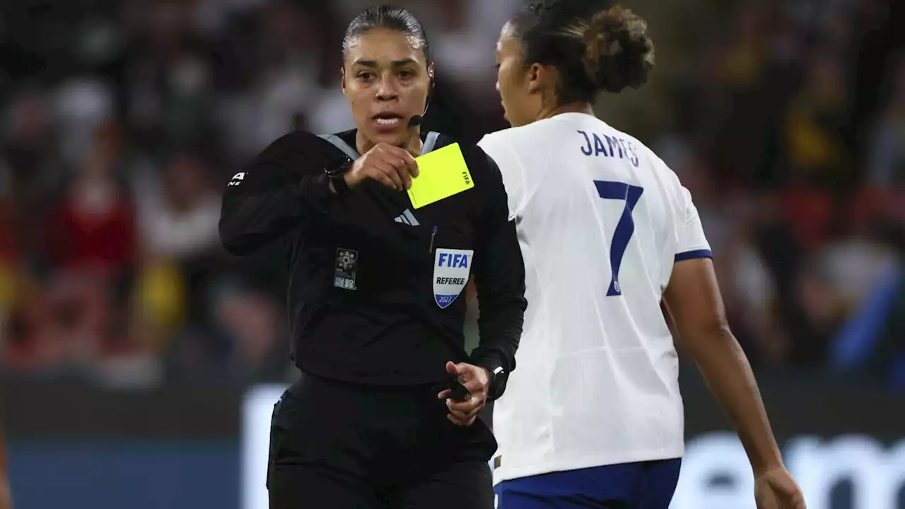 England advances over Nigeria on penalty kicks despite James' red card at the Women's World Cup