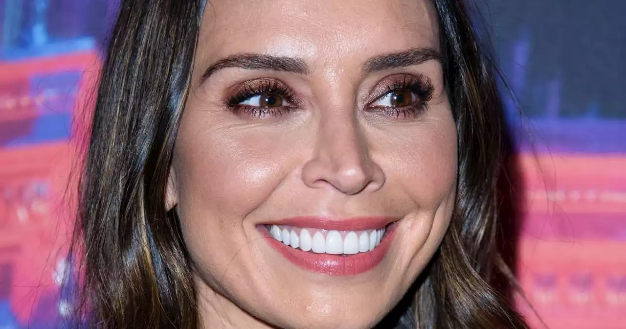 Social media users love £45 high-street dress worn by Christine Lampard