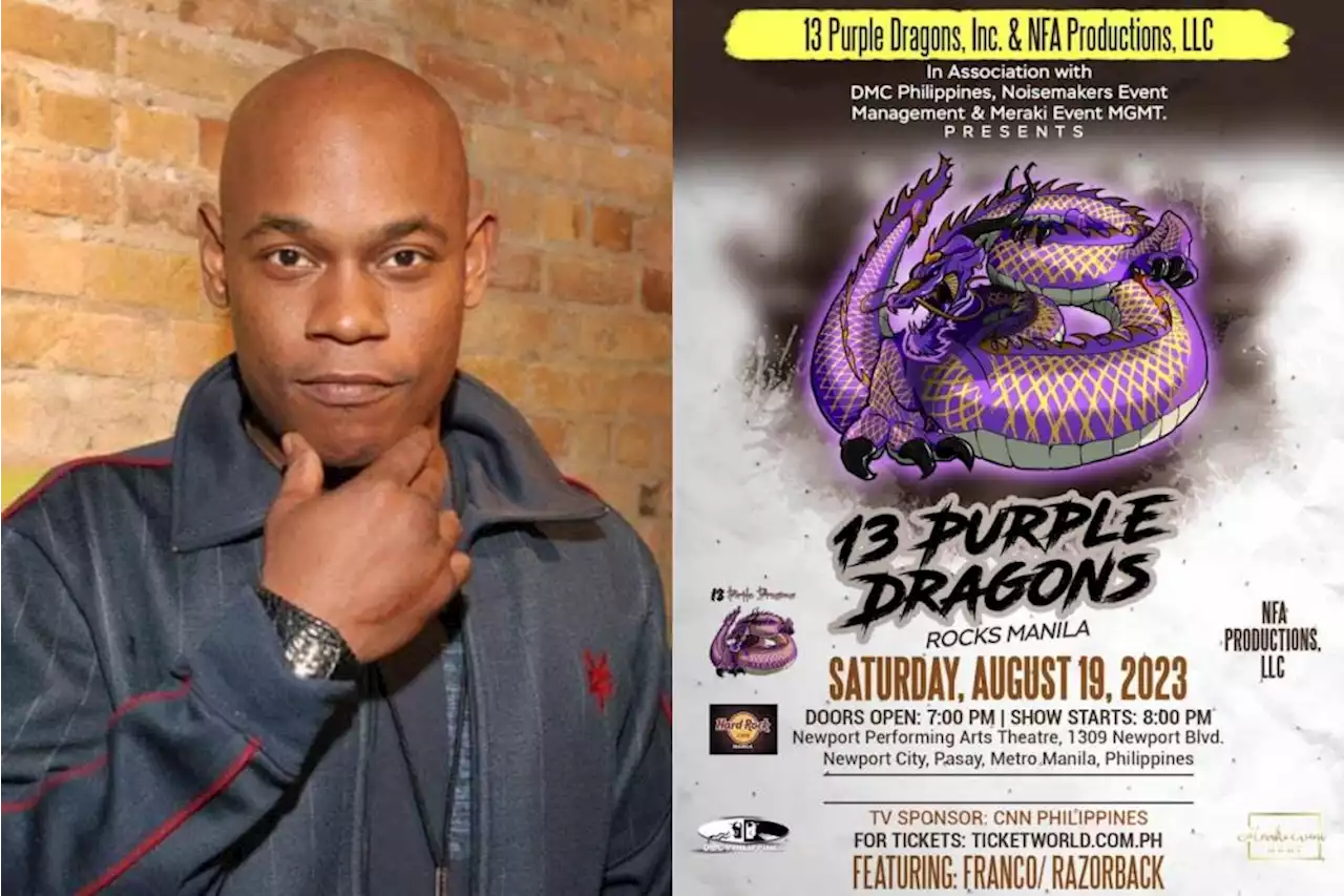 Hollywood actor Bokeem Woodbine to perform with his rock band 13 Purple Dragons in Manila | SoundStrip