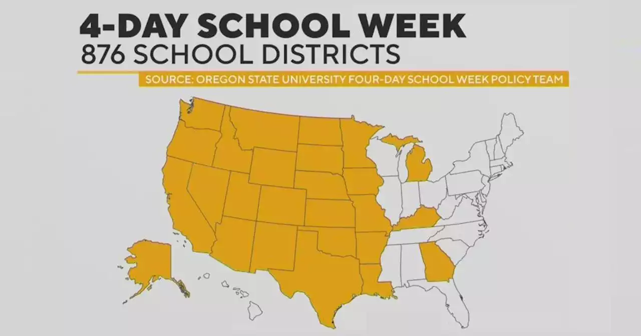 More U.S. school districts are shifting to a 4-day week. Here's why.