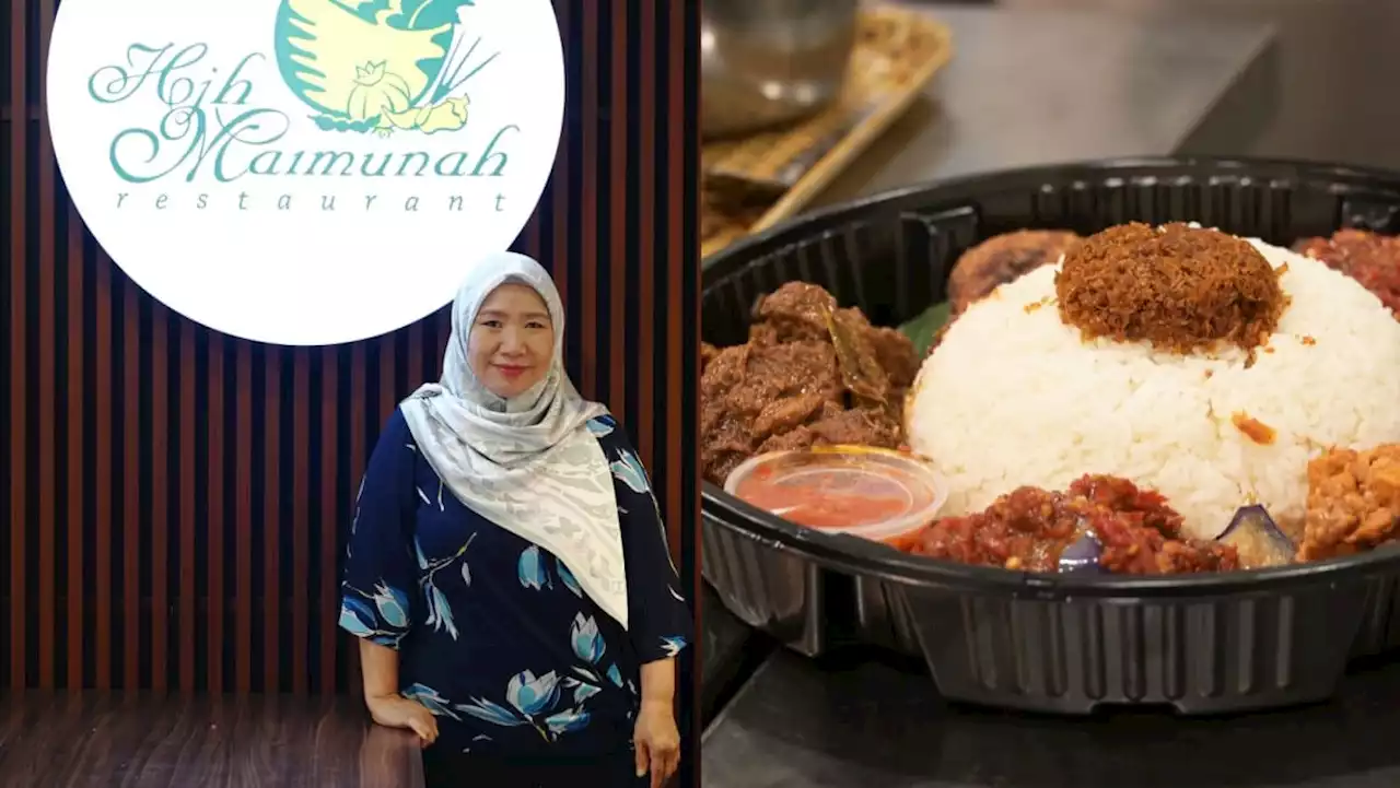 How Hjh Maimunah’s founder started her famous nasi padang chain, from humble shophouse to large franchise