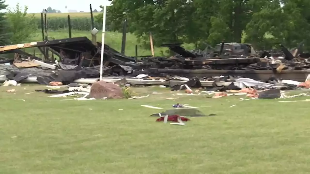 House fire and reported explosion in Indiana kills 2 and injures another, authorities say