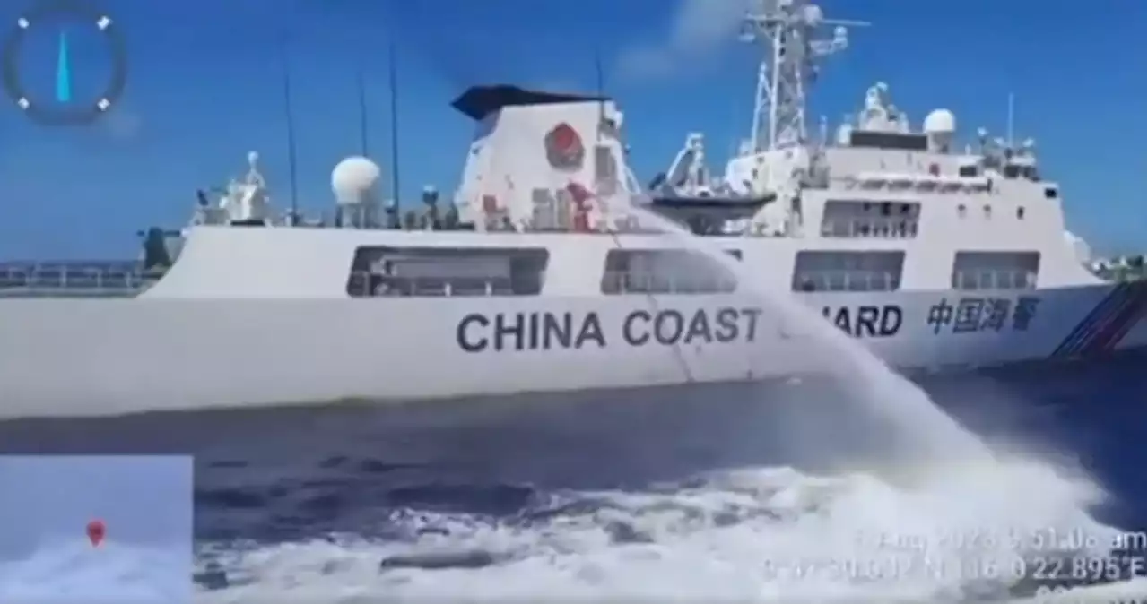 Filipinas acusam China de atirar água em seus navios