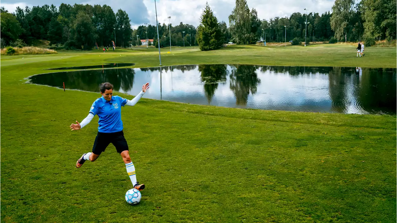 Missförstådda sporten hoppas på uppsving i Sverige: ”Fotbollsgolf är en helt annan grej”