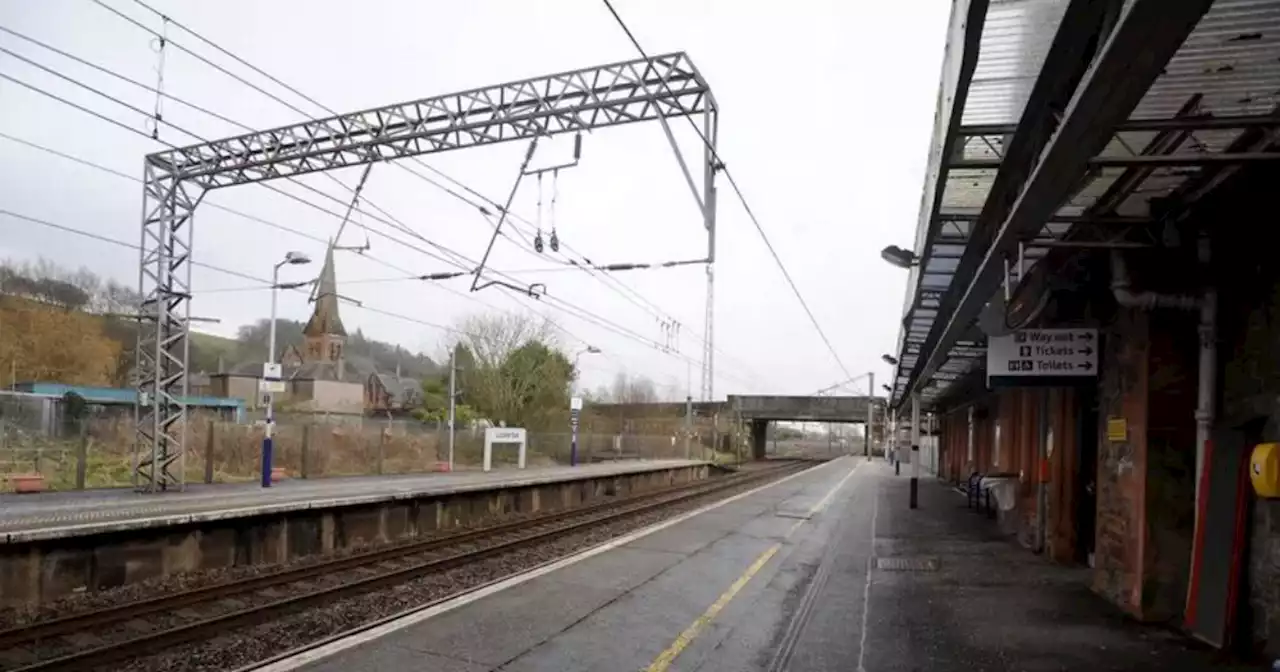 Person dies after being hit by train on track in Scots town