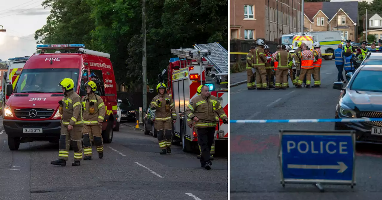 Scots residents told to 'leave immediately' after 'hazardous material' found