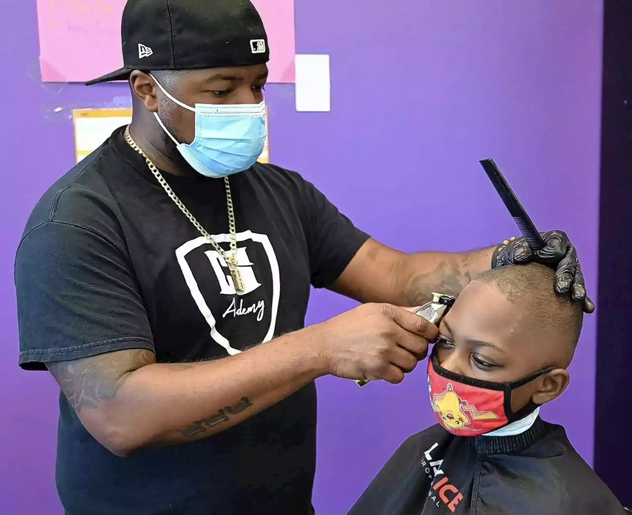 Elgin-area barbershops offer free back-to-school haircuts for students in need