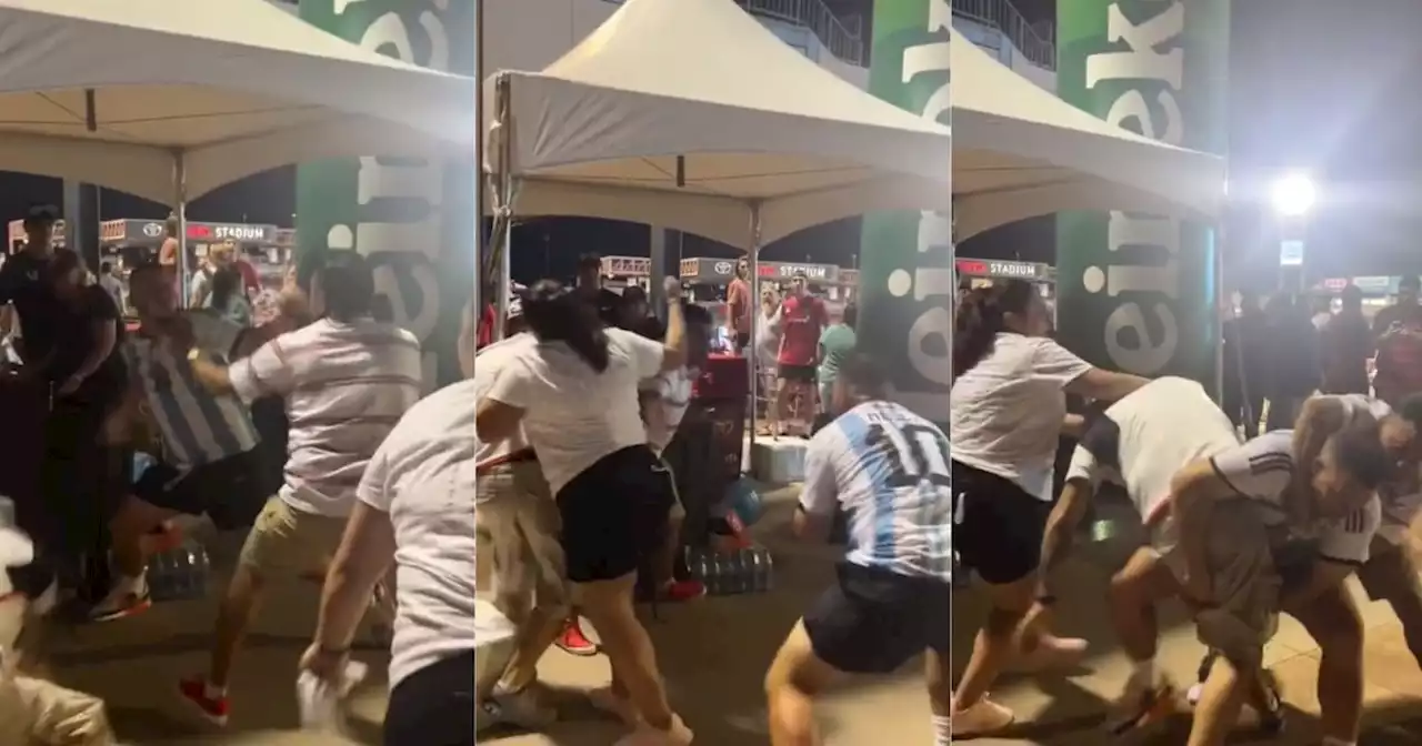 Video: brutal pelea entre fanáticos tras el partido del Inter Miami de Lionel Messi vs. FC Dallas