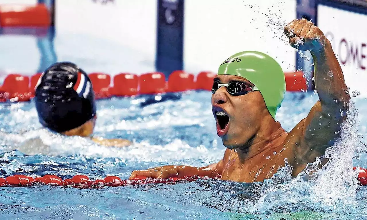 Carlos Daniel Serrano, oro y récord en el Mundial de Paranatación