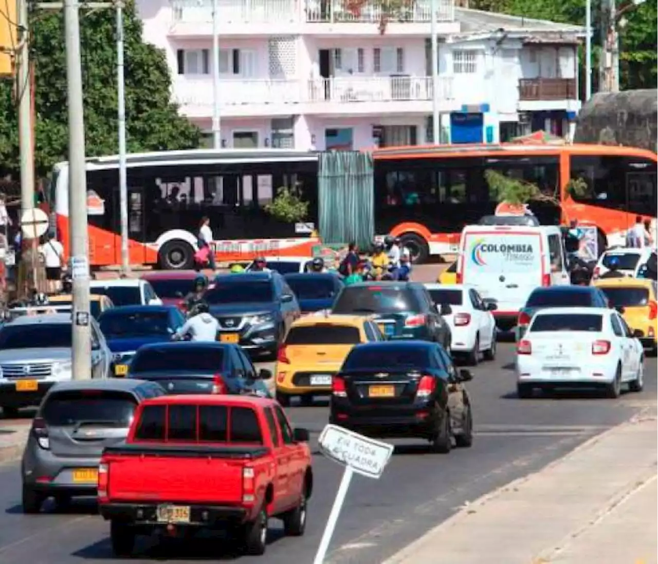 Este es el pico y placa del 7 de julio al 11 de agosto en Cartagena