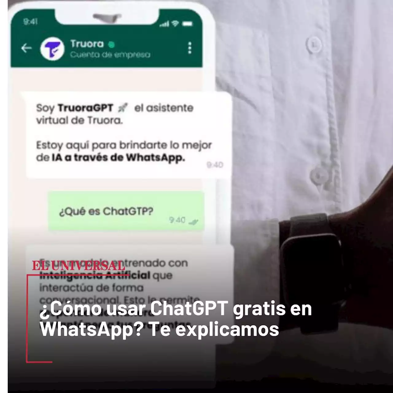 ¿Cómo usar ChatGPT en WhatsApp gratis? Te explicamos