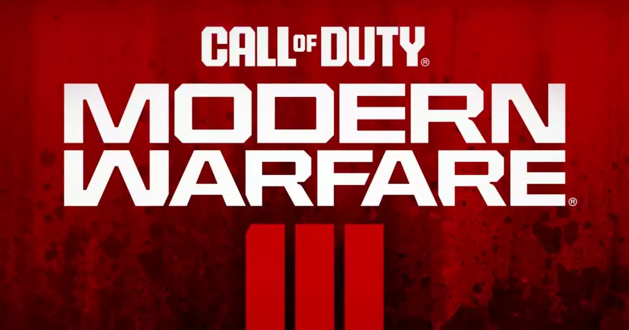 The next Call of Duty game is 'Modern Warfare III'