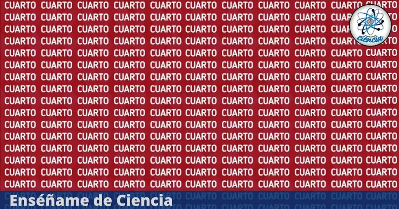 El acertijo visual de MÁXIMA DIFICULTAD que pocos han logrado resolver: Encuentra la palabra “CUARZO”