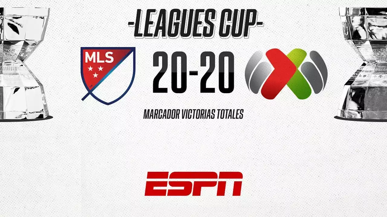 MLS empata a Liga MX en duelos directos de la Leagues Cup