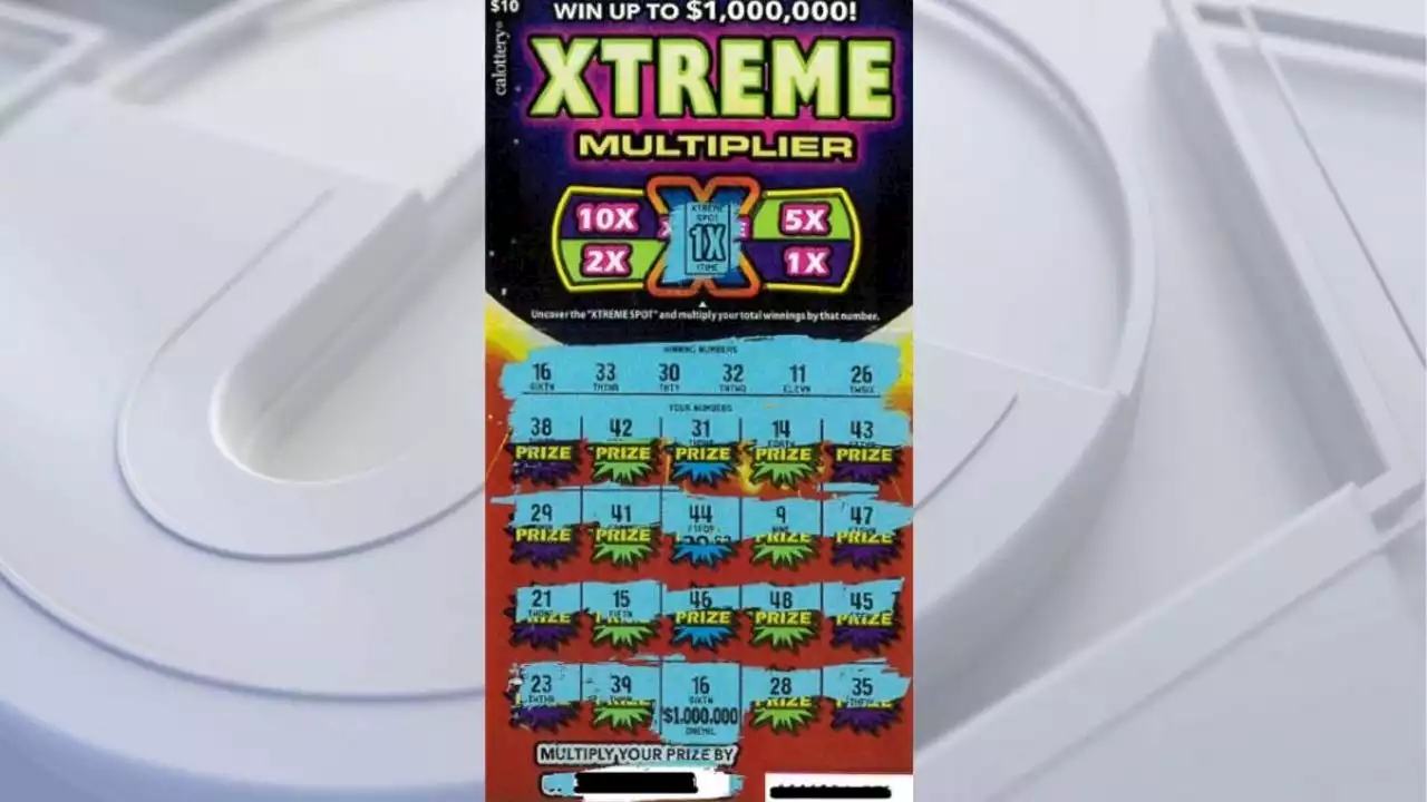 California Lottery Player Wins $500 on Scratchers Ticket, Tries Luck Again and Wins $1 Million