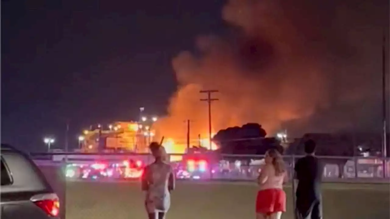 Massive fire, explosions reported at Sherwin-Williams facility in Garland, Texas