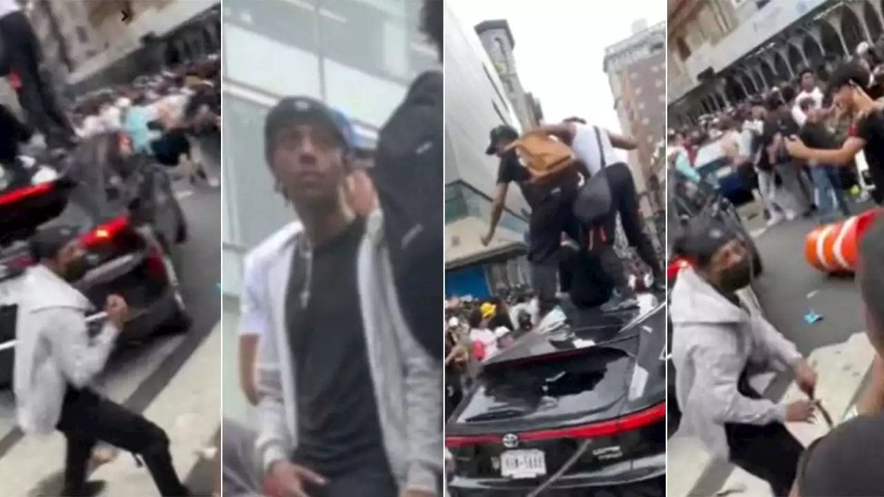 NYPD seek help identifying more suspects after Twitch influencer Kai Cenat giveaway devolves into massive riot