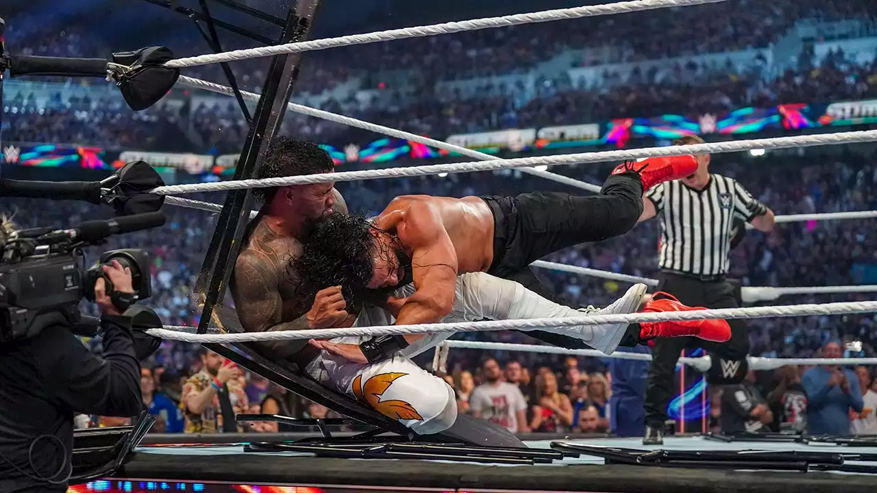 SummerSlam 2023: Roman Reigns retains title after stunning turn, Iyo Sky cashes in on Bianca Belair