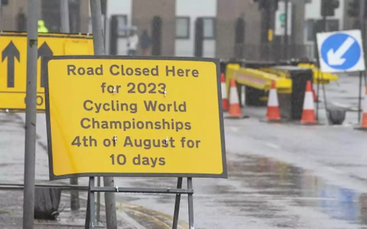 All Glasgow's road closures for Monday, August 7 for the UCI Cycling Championships