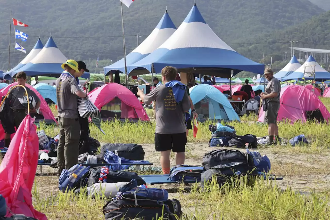 Young scouts, including 235 Canadians, to evacuate South Korea world jamboree as storm looms