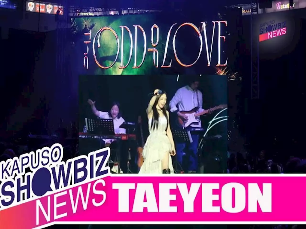 Kapuso Showbiz News: Taeyeon receives warm welcome during solo concert in Manila | Highlights