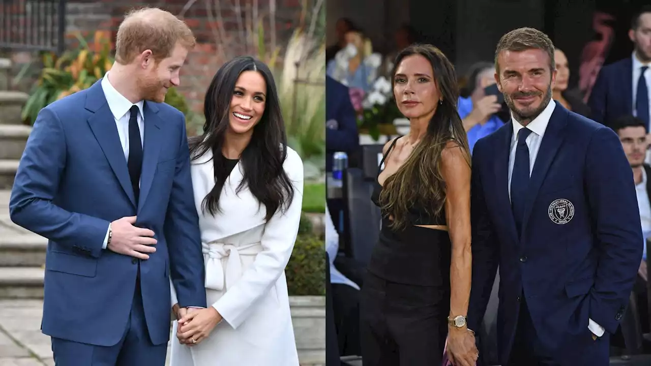 Guerre déclarée entre les Beckham et Meghan Markle et le prince Harry ? Les dessous de leur brouille dévoilés - Grazia