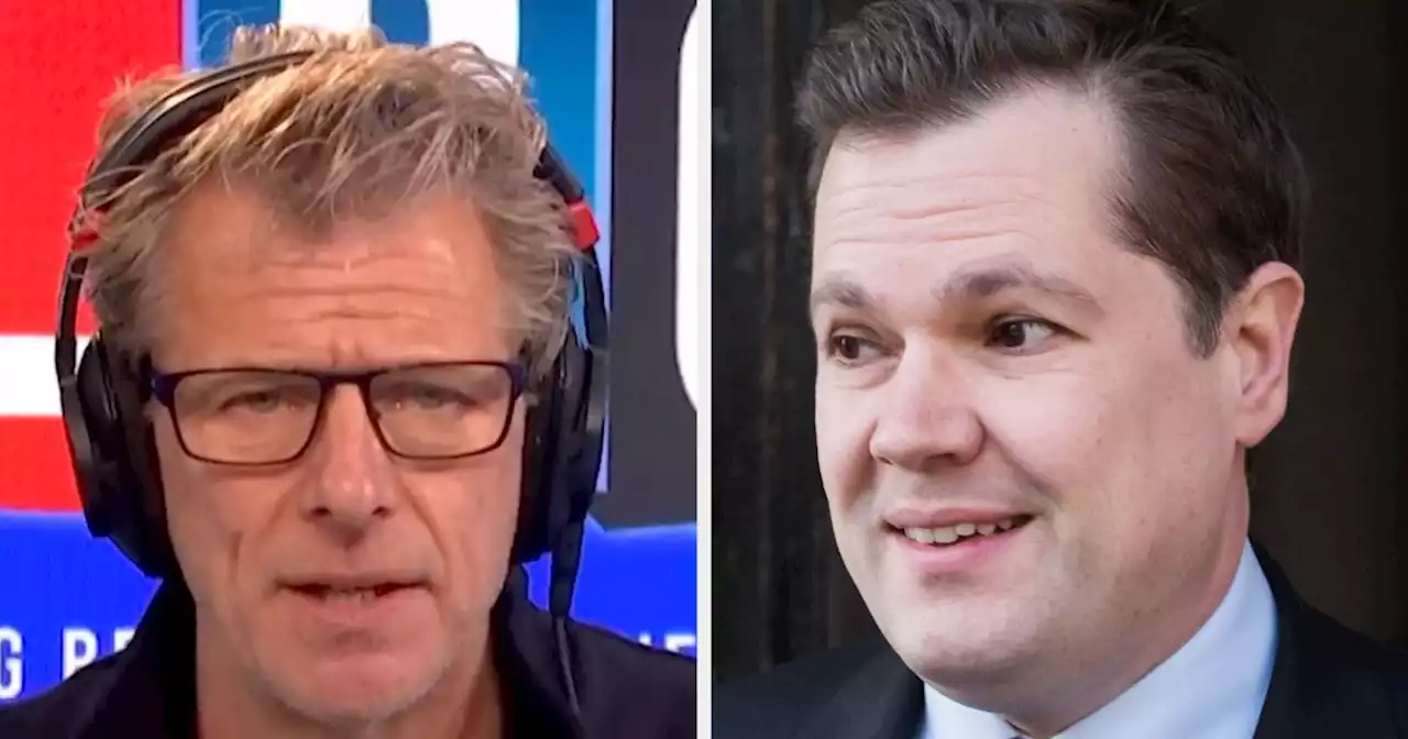 'Absolutely Bizarre': Robert Jenrick In Toe-Curling Clash With LBC's Andrew Castle