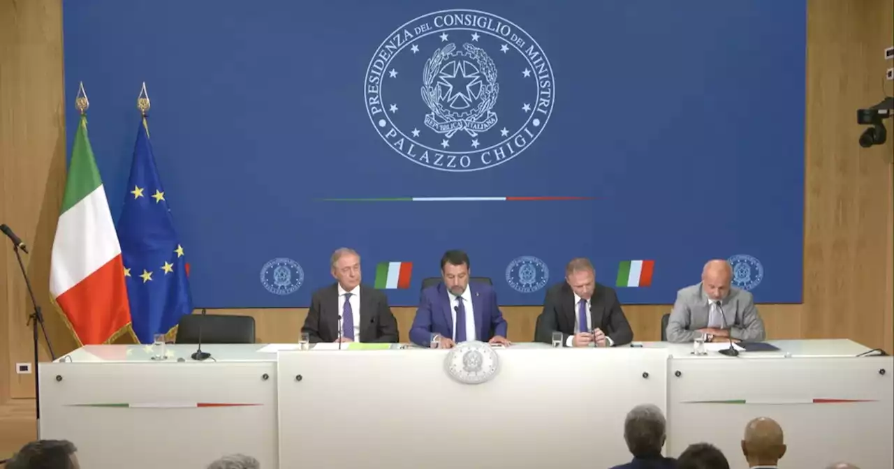 La conferenza stampa in diretta dopo l'ok del Cdm ai decreti omnibus