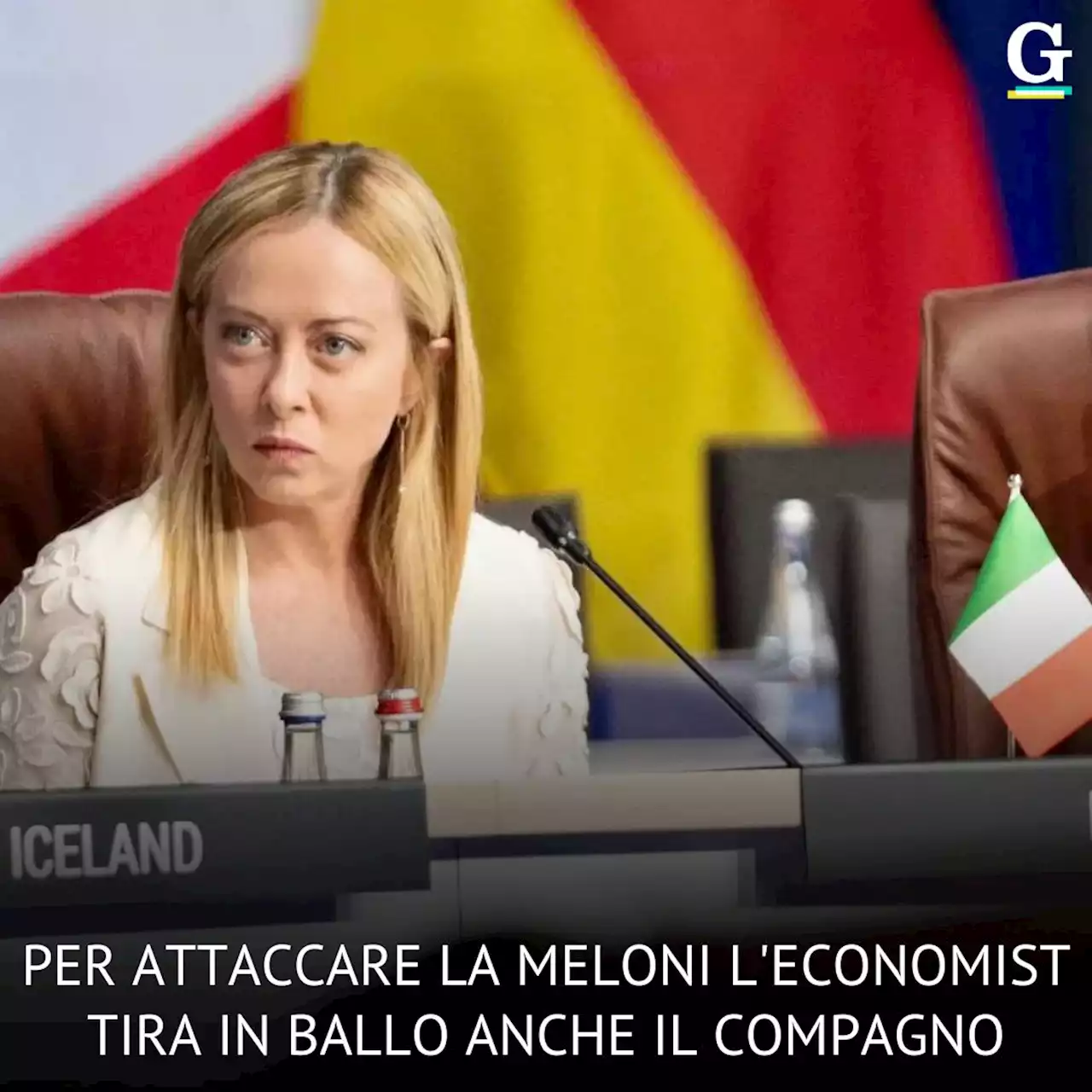 Per attaccare la Meloni ora l'Economist tira in ballo anche il compagno