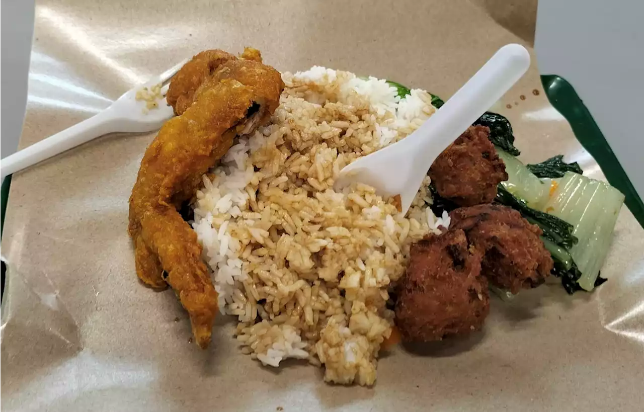 Over $6 for simple 2-meat-1-veg mixed rice shocks customer - Singapore News