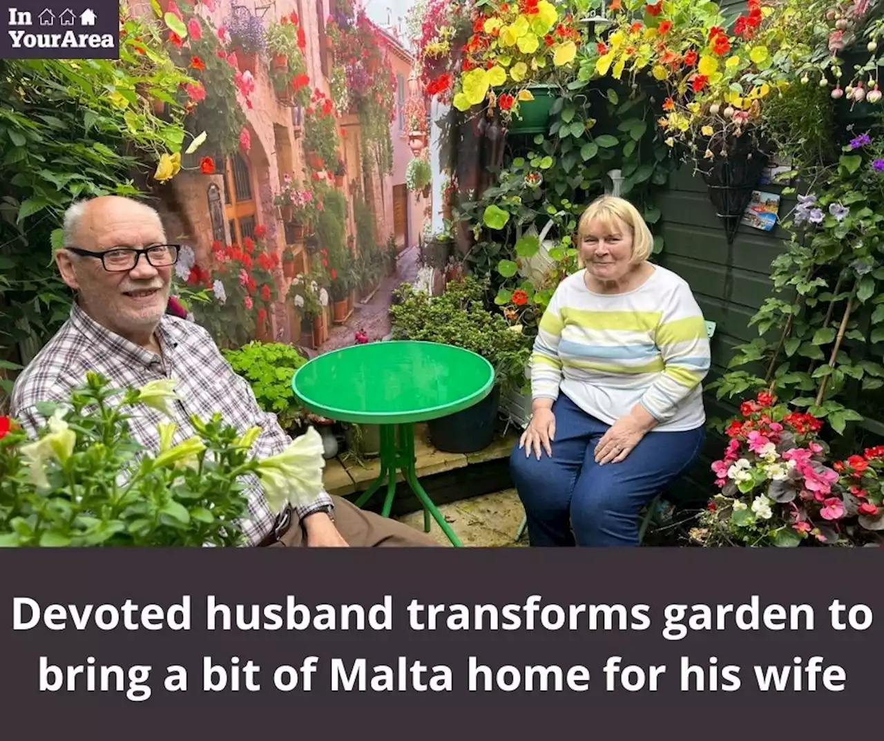 Husband brings a bit of Malta to Stoke-on-Trent for his wife