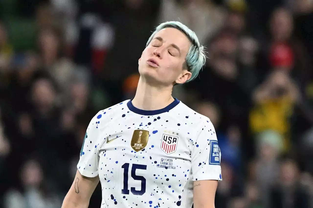 Rapinoe cita Marta em despedida dos gramados, após eliminação na Copa do Mundo