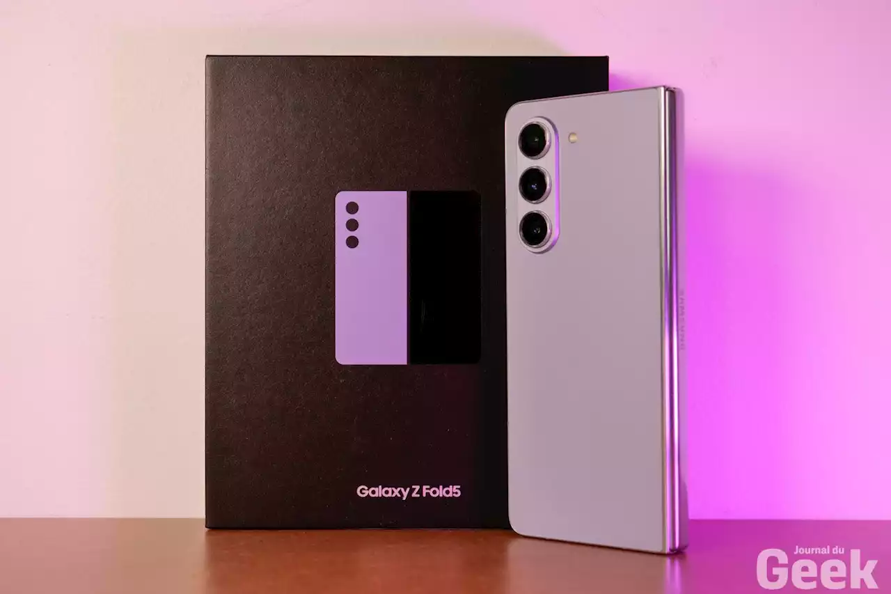 Test Samsung Galaxy Z Fold5, les derniers ajustements