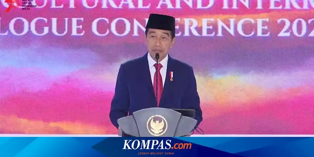 Buka Forum Dialog Antar-Agama ASEAN, Jokowi: Masyarakat Dunia Mulai Semakin Tak Religius