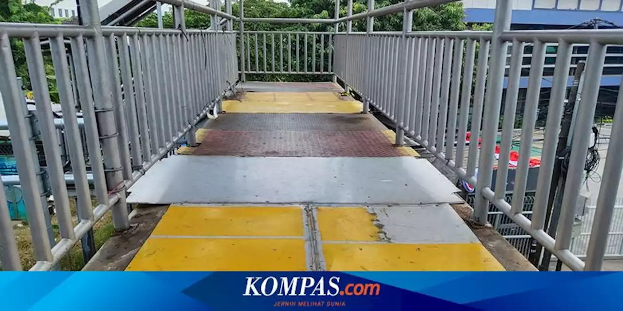 Pelat Besi JPO Daan Mogot Hilang Berulang Kali, Pemprov DKI Disebut Tak Serius Jaga Aset