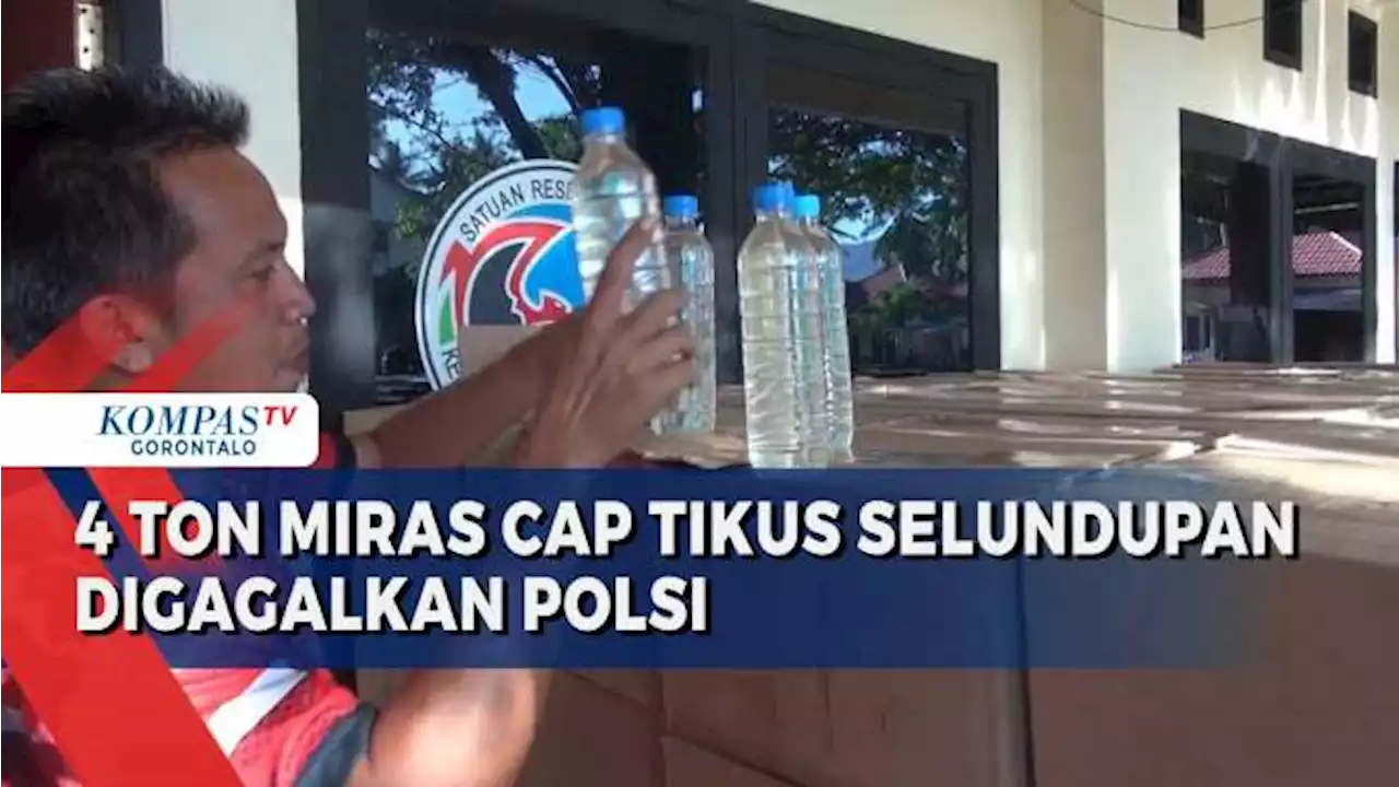 Polisi Gagalkan Penyelundupan 4 Ton Miras Cap Tikus Yang Ditutup Kasur